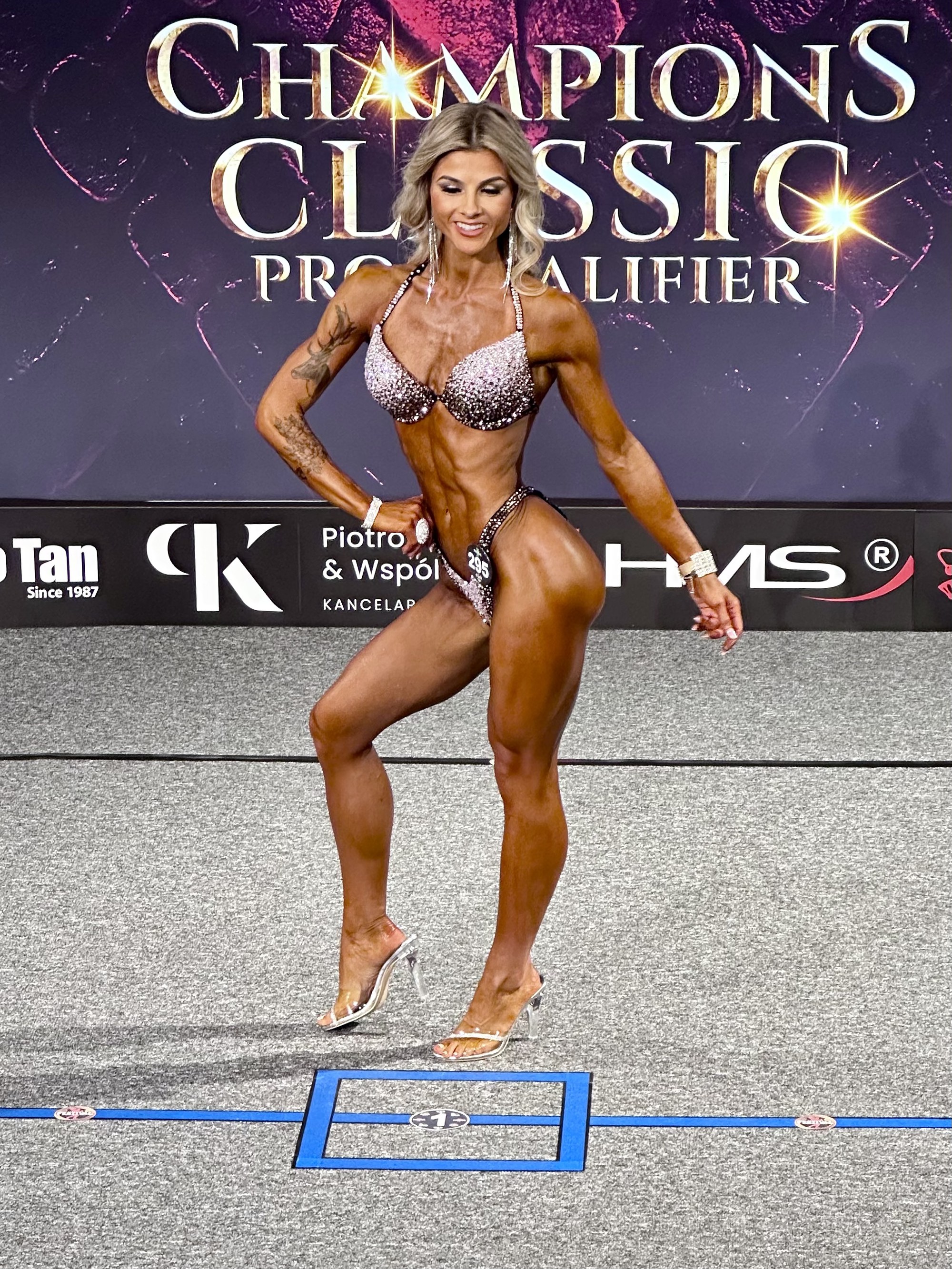 Alina Ptasznik - poza startowa na scenie Champions Classic
